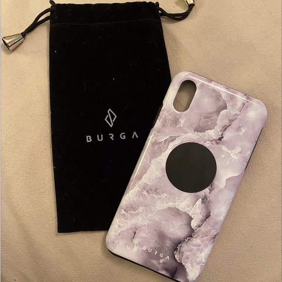 Burga Lavender iPhone XS Max Case with Magnet - Picture 1 of 1